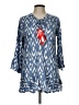 Mud Pie 100% Viscose Blue Kimono Size L - photo 1