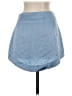 Assorted Brands Solid Blue Casual Skirt Size XS - photo 2