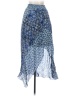 Maje Paisley Blue Casual Skirt Size EU (FR) 34 / US 2 - photo 1