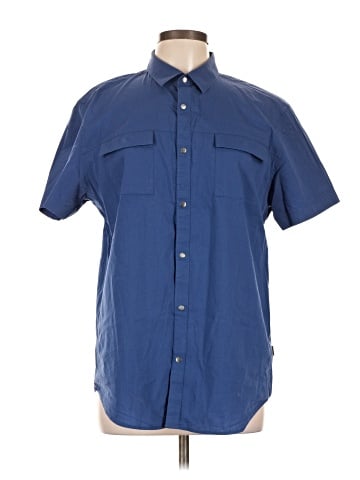 Calvin Klein Short Sleeve Button-Down Shirt (view 1)