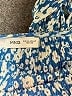 MNG 100% Polyester Blue Casual Dress Size 14 - photo 7