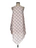 Eclair 100% Polyester Argyle Ivory Sleeveless Blouse Size XS - photo 1