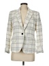 Anne Klein Plaid Ivory Blazer Size 8 - photo 1