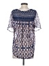 Daniel Rainn 100% Polyester Blue Short Sleeve Blouse Size S - photo 2