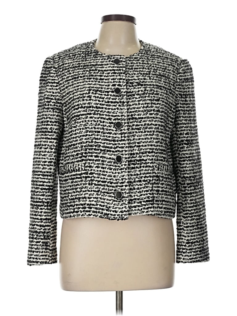 Pre-owned Club Monaco Blazer Jacket In Gray