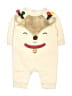Holiday Time 100% Polyester Gold Long Sleeve Onesie Size 0-3 mo - photo 1
