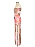 Unbranded Animal Print Pink Cocktail Dress Size XS (estimated) - photo 5