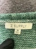 Z Supply 100% Polyester Stripes Green Turtleneck Sweater Size M - photo 7
