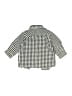 Nannette Checkered-gingham Ivory Long Sleeve Button-Down Shirt 12-18 MO / 18 MO - photo 2