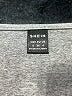 Shein Silver Long Sleeve Top Size S - photo 7