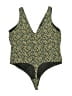 Leith Yellow Bodysuit Size 2X - photo 2