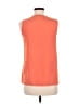 Neiman Marcus 100% Polyester Orange Sleeveless Blouse Size M - photo 2