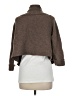 Chiaramente Solid Brown Wool Cardigan Size M - photo 2