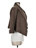 Chiaramente Solid Brown Wool Cardigan Size M - photo 4