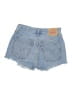 Levi's 100% Cotton Blue Denim Shorts Size 25 waist - photo 2