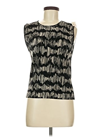 Plisse Sleeveless Blouse (view 1)