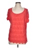 Covington Orange Short Sleeve Top Size L - photo 1