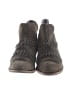 Garnet Hill 100% Leather Gray Brown Ankle Boots Size 7 - photo 2