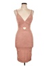 Privy Tan Cocktail Dress Size M - photo 1