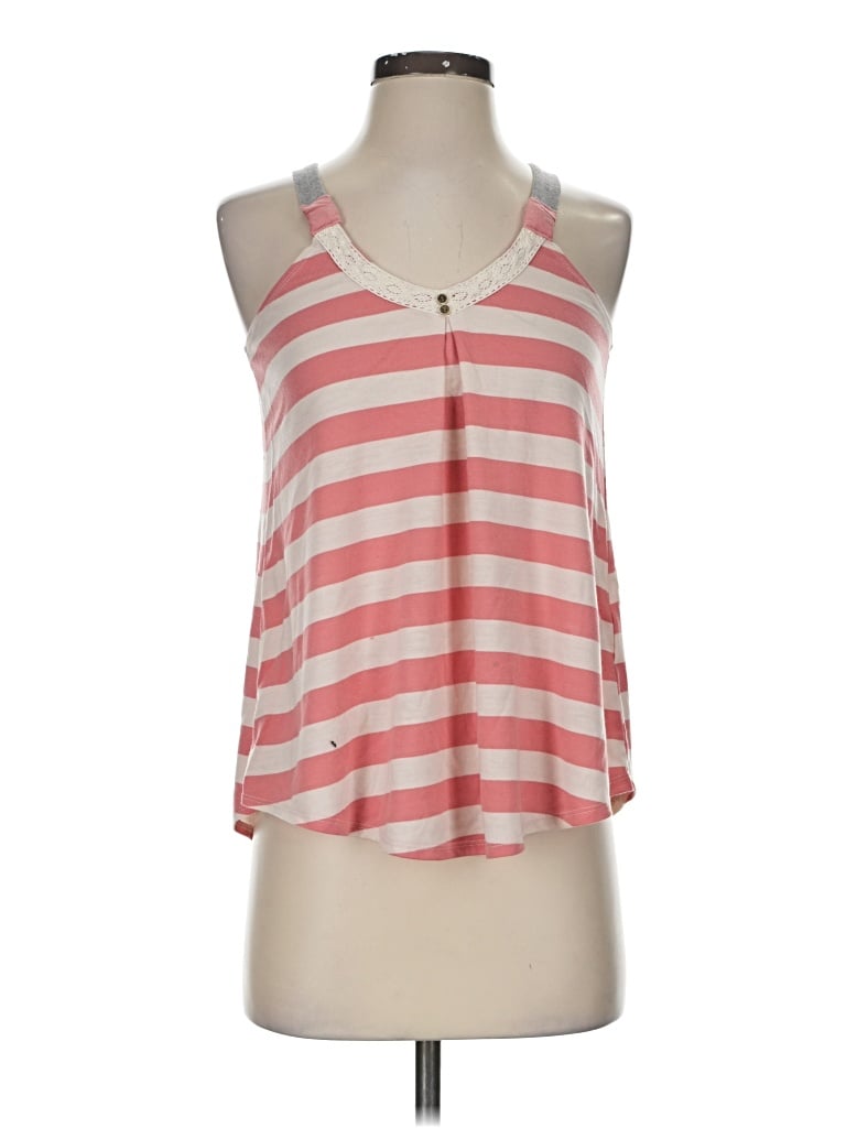 Pre-owned Rewind Sleeveless Top Pink Halter Neckline Tops