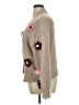 Duchamp London 100% Polyester Hearts Tan Cardigan Size XL (estimated) - photo 5