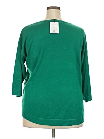 Cable & Gauge Pullover Sweater (view 2)