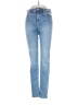 H&M Solid Blue Jeans Size 4 - photo 1