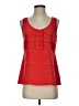 Beth Bowley Red Sleeveless Blouse Size S - photo 1