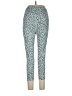 Balance Collection Animal Print Teal Active Pants Size L - photo 2