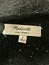 Madewell 100% Cashmere Metallic Black Cashmere Pullover Sweater Size S - photo 7