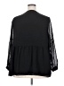 DR2 100% Polyester Black 3/4 Sleeve Blouse Size 2X - photo 2
