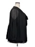 DR2 100% Polyester Black 3/4 Sleeve Blouse Size 2X - photo 4