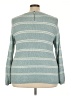Talbots Stripes Teal Pullover Sweater Size 3X - photo 2