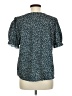 Shein Teal Short Sleeve Blouse Size 8 - photo 2