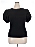 1.State Black Short Sleeve Top Size XL - photo 1