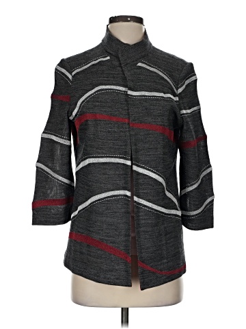 misook 3/4 Sleeve Button-Down Shirt (view 1)