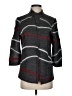 misook Gray 3/4 Sleeve Button-Down Shirt Size S - photo 1