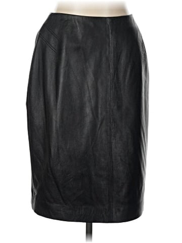 Liz Claiborne Leather Skirt (view 1)