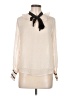 Unbranded Ivory Long Sleeve Blouse Size M (estimated) - photo 1