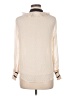 Unbranded Ivory Long Sleeve Blouse Size M (estimated) - photo 2