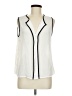 Unbranded Ivory Sleeveless Blouse Size M - photo 1