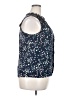 Unbranded Blue Sleeveless Blouse Size XXL (estimated) - photo 4
