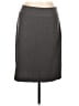 Briggs New York Solid Gray Formal Skirt Size 10 - photo 1
