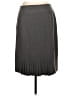 Briggs New York Solid Gray Formal Skirt Size 10 - photo 2