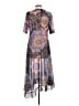 Johnny Was Paisley Blue Casual Dress Size L - photo 2