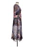 Johnny Was Paisley Blue Casual Dress Size L - photo 4