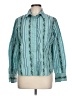 White Stag Teal Long Sleeve Blouse Size L - photo 1
