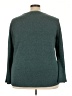 Suzanne Betro Teal Pullover Sweater Size 3X - photo 2