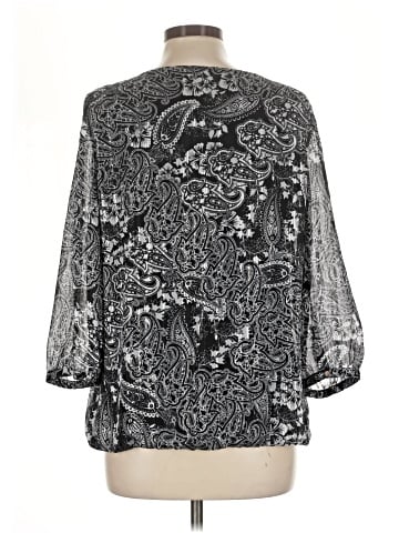 Roz & Ali 3/4 Sleeve Blouse (view 2)