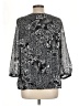 Roz & Ali Black 3/4 Sleeve Blouse Size L - photo 2